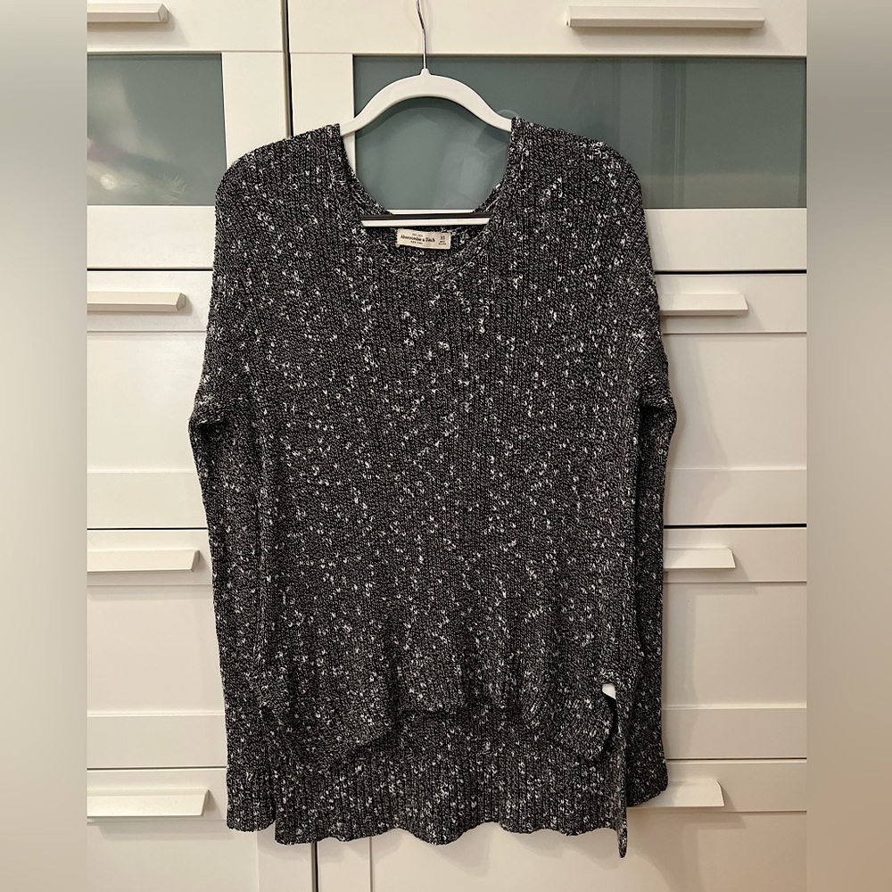 Abercrombie & Fitch High-Low Crew Sweater